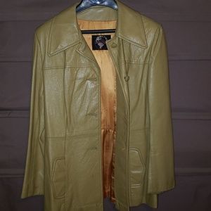 70's style leather jacket
